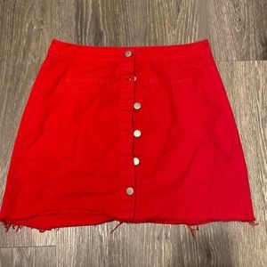 red skirt